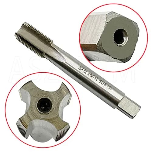 ASZLBYM 9/16-24" Tap And Die Set | UNEF HSS Threading Tools for Precision (70-120 chars) thumbnail 2