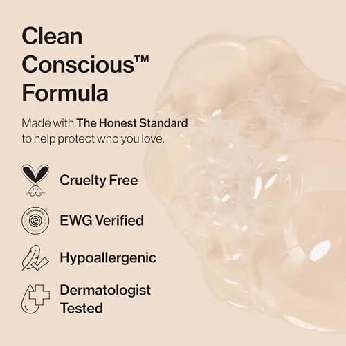 The Honest Company Fragrance-Free Bubble Bath 219ml (7.4 Fl Oz) | Hypoallergenic & Tear-Free for Sensitive Skin thumbnail 5