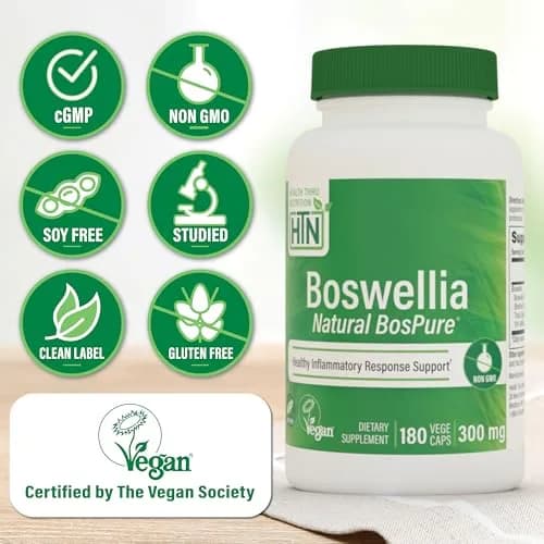 Health Thru Nutrition Boswellia 300mg 180 Capsules | Inflammation Support & Joint Health thumbnail 3