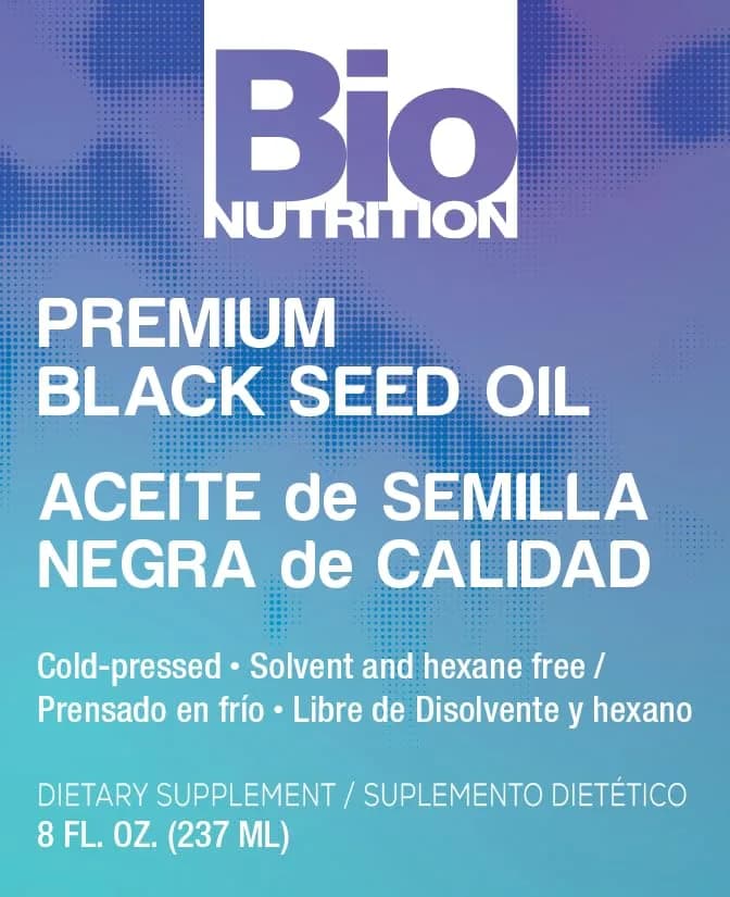 Bio Nutrition Black Seed Oil 8 Fl Oz | Pure Cold-Pressed Nigella sativa for Wellness thumbnail 3
