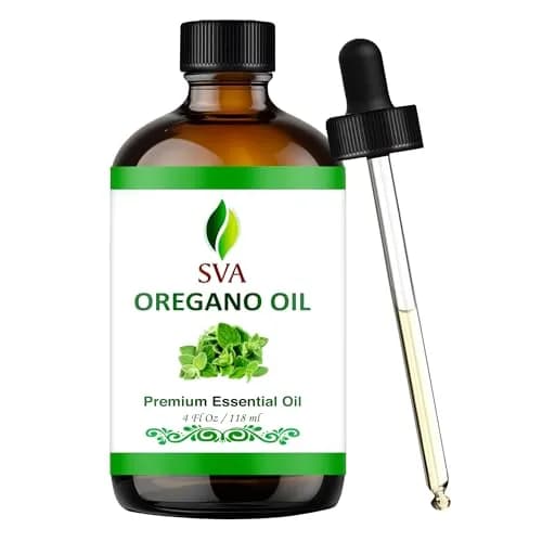 SVA ORGANICS Organic Oregano Essential Oil 4 Fl Oz (118 mL) - Pure & Natural thumbnail 1