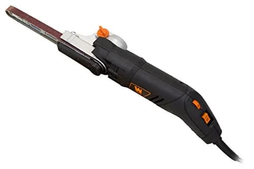 WEN 6307 Variable Speed Detailing File Sander with 1/2-by-18" Belt, 1080-1800 FPM | Auto-Tracking for Tight Spaces thumbnail 5