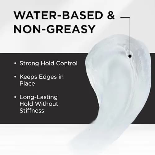 Style Factor Edge Booster Strong Hold Water-Based Pomade | Moisture & High Shine | Long Lasting Edge Control Gel | Sweat Peach, 3.38 oz thumbnail 4