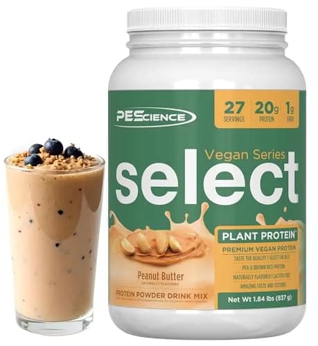 PEScience Select Vegan Protein Powder, Peanut Butter Delight, 27 Servings | Plant-Based, Dairy & Gluten Free thumbnail 1