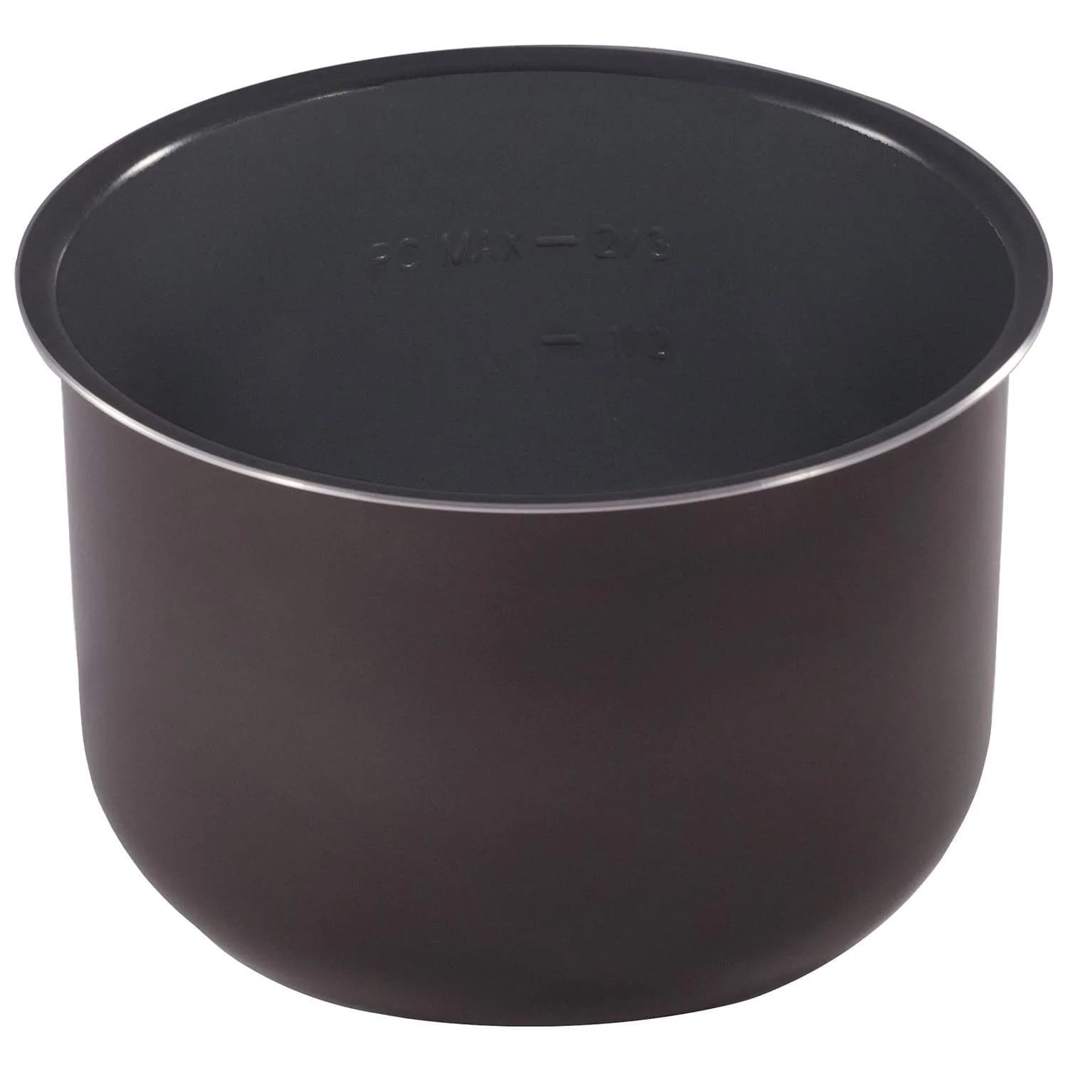 Instant Pot 3-Qt Ceramic Non-Stick Inner Cooking Pot | 2.84L (3 Qt) Pressure Cooker Pot — Black