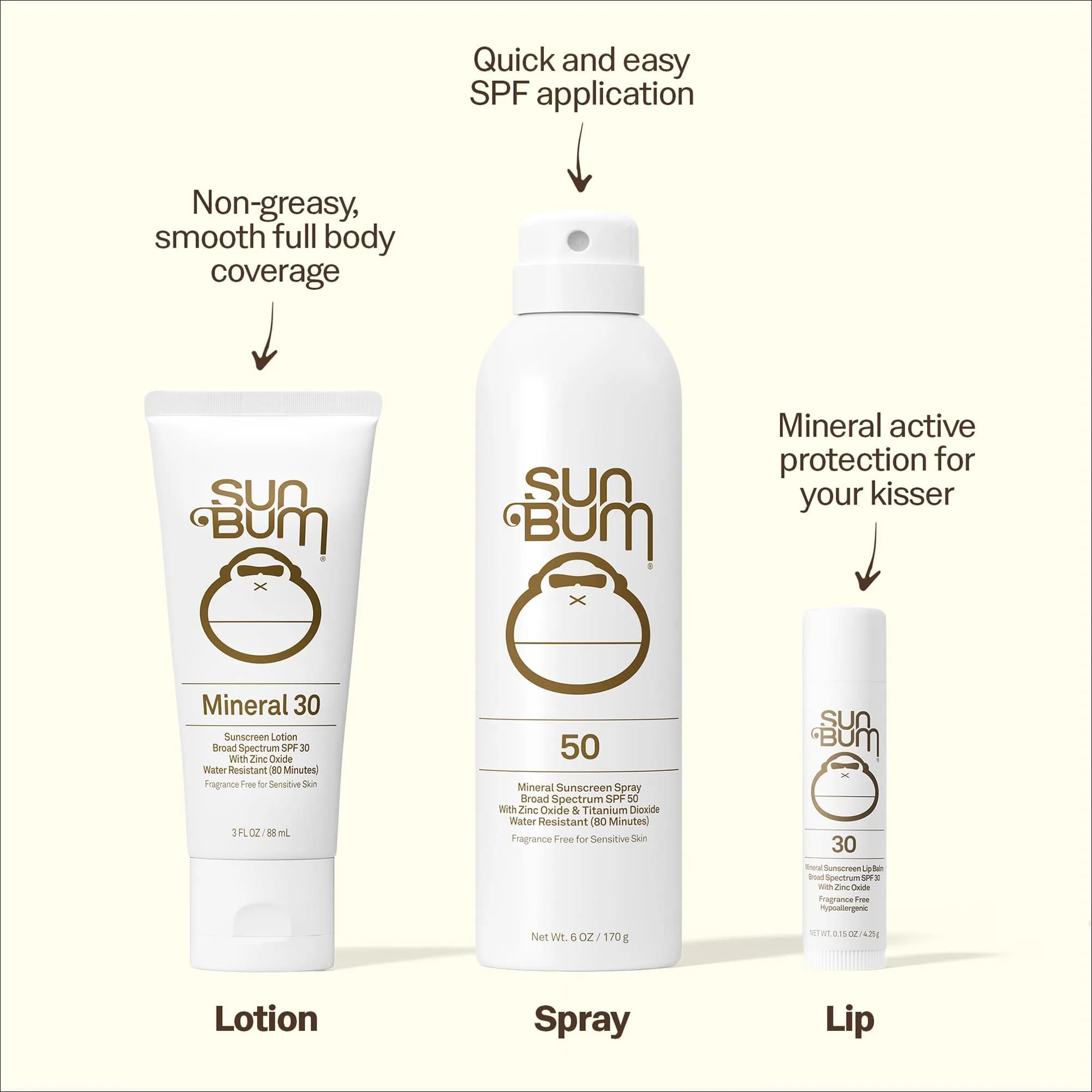 Sun Bum Mineral SPF 30 Sunscreen Body Spray (6 oz) | Hawaii 104 Act Compliant Protection - view 2