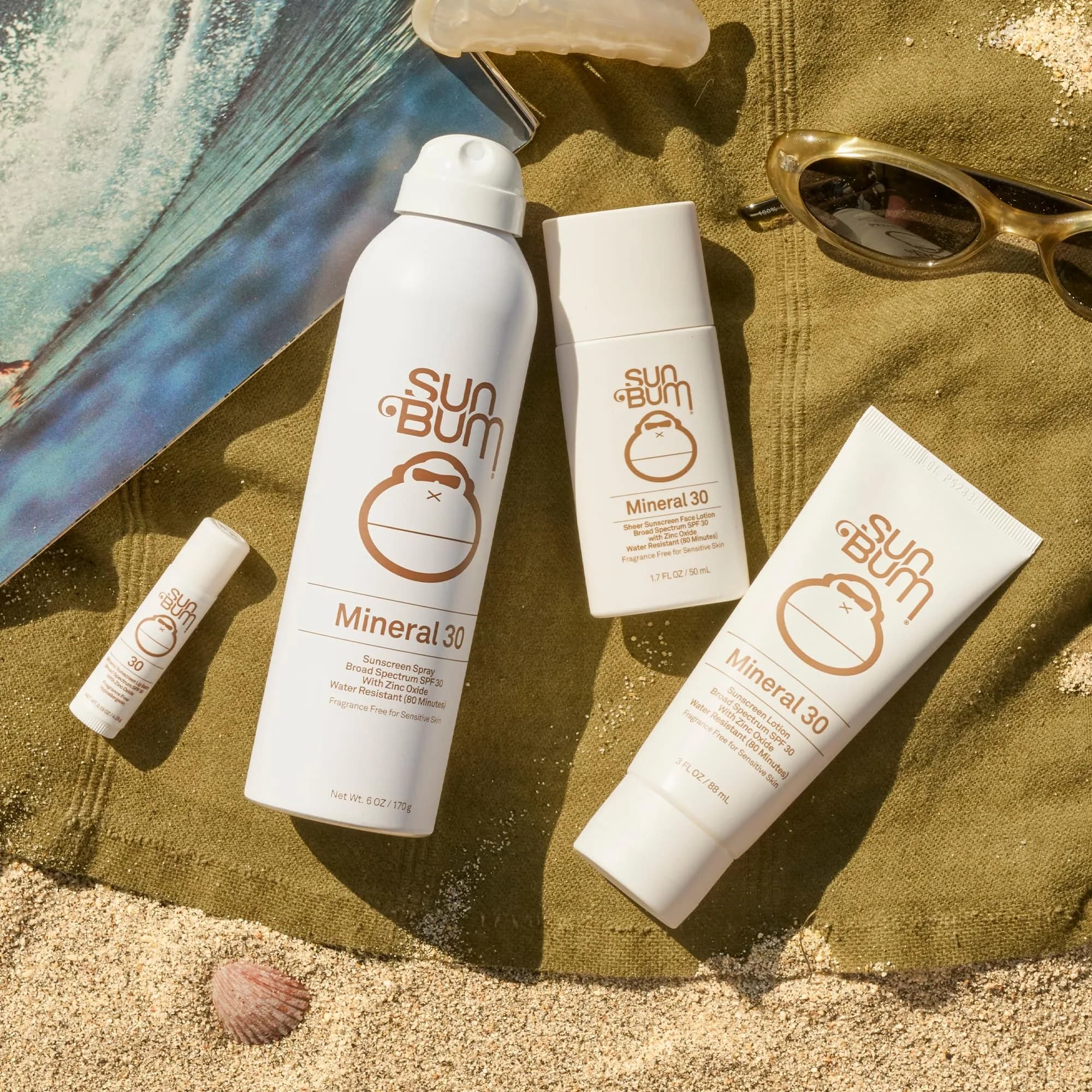 Sun Bum Mineral SPF 30 Sunscreen Body Spray (6 oz) | Hawaii 104 Act Compliant Protection - view 3