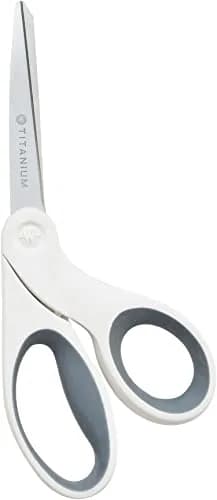 Westcott 8" Bent Craft Scissors with Titanium-Bonded Blades | 20.32 cm (8 inches) thumbnail 1
