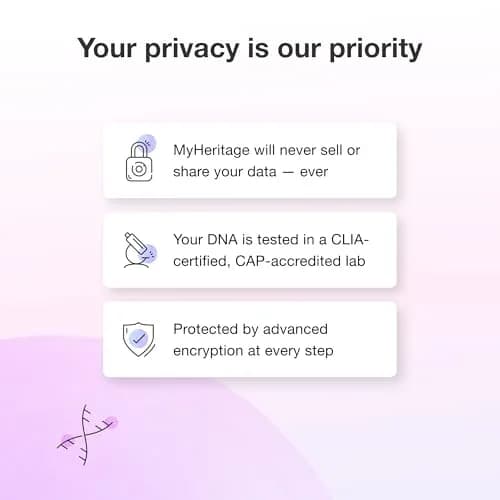 MyHeritage DNA Test Kit: Genetic Testing for Ancestry & Ethnicity | 12 Count Cheek Swab Kit thumbnail 5