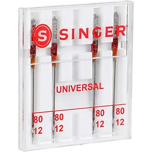 SINGER Universal Embroidery Sewing Machine Needles 80/12 (5-Count) | Compatible with Domestic Machines thumbnail 4