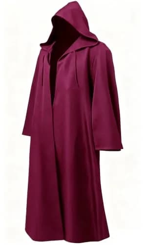 GOLDSTITCH Men Hooded Robe Cloak Knight Costume | Halloween Cosplay thumbnail 1