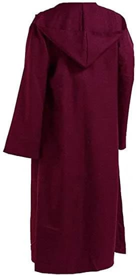 GOLDSTITCH Men Hooded Robe Cloak Knight Costume | Halloween Cosplay thumbnail 7