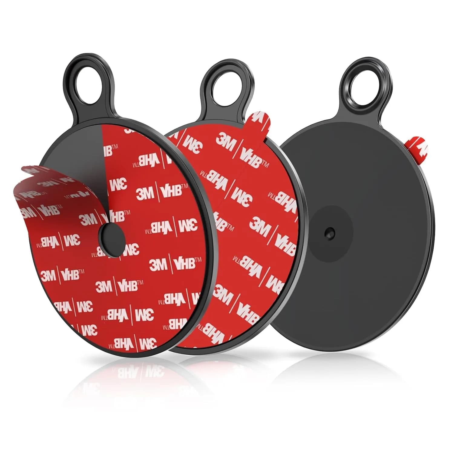 APPS2Car 3-Pack 3" Dashboard Mounting Pad Disk | Universal Suction Cup Mount Base - view 7