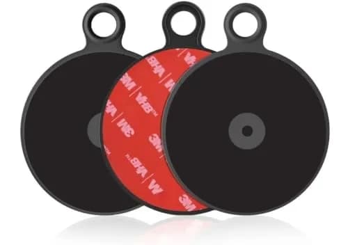 APPS2Car 3-Pack 3" Dashboard Mounting Pad Disk | Universal Suction Cup Mount Base thumbnail 1