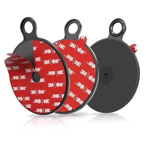 APPS2Car 3-Pack 3" Dashboard Mounting Pad Disk | Universal Suction Cup Mount Base thumbnail 7
