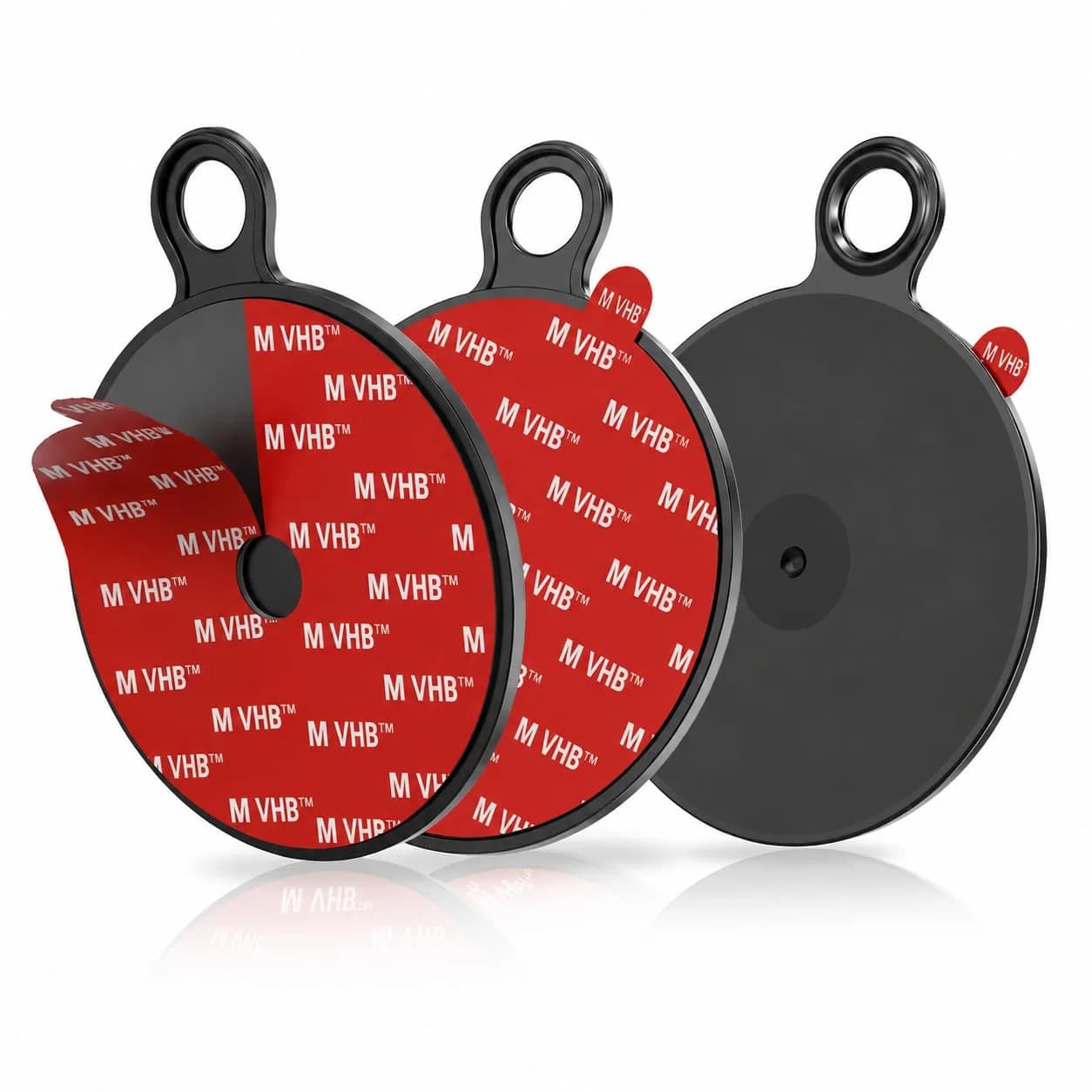 APPS2Car 3-Pack 3" Dashboard Mounting Pad Disk | Universal Suction Cup Mount Base - view 8