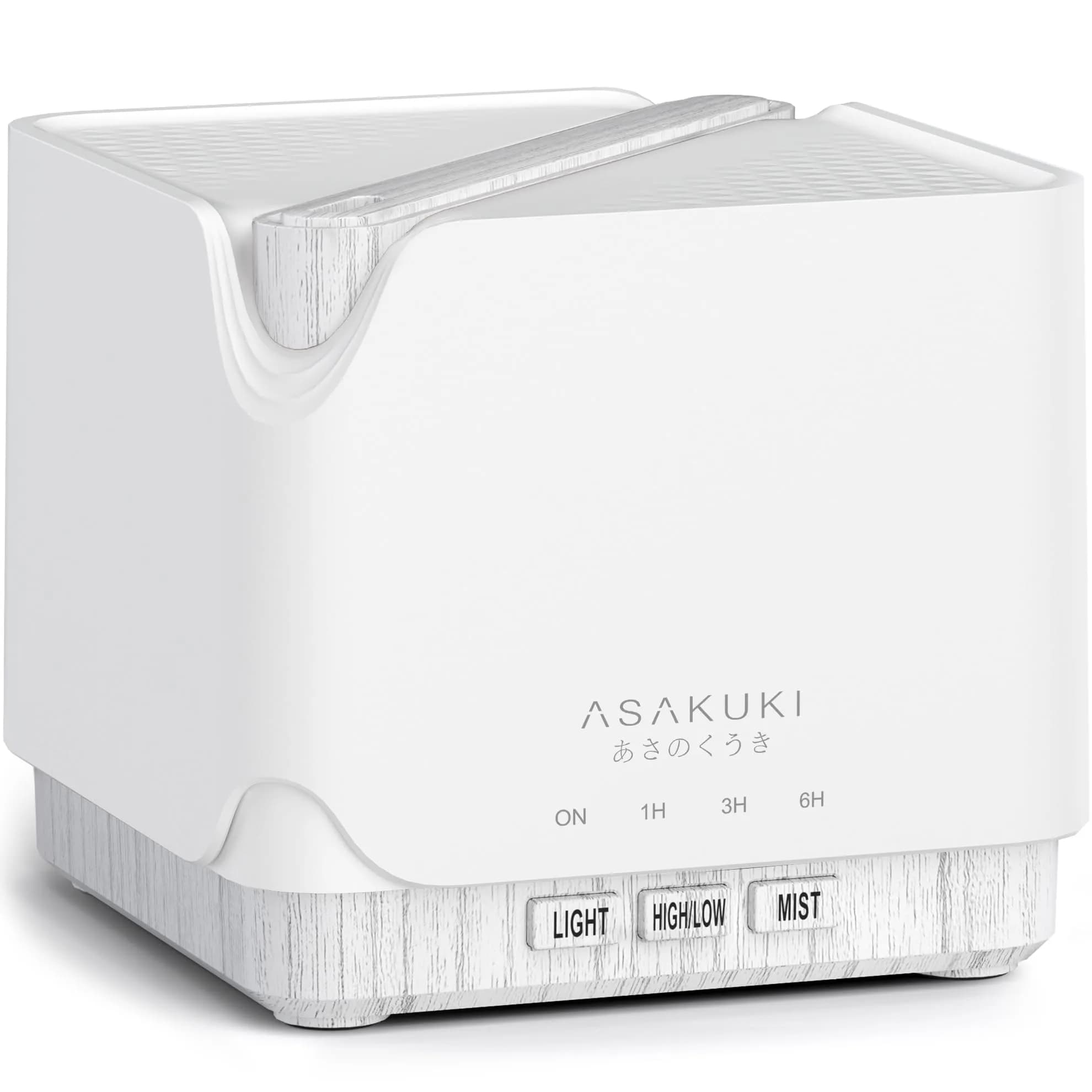 ASAKUKI Essential Oil Diffuser for Home Large 700 ml Humidifier | Ultrasonic Aromatherapy Diffuser with 7 LED Lights & Auto Shut-off - main product image