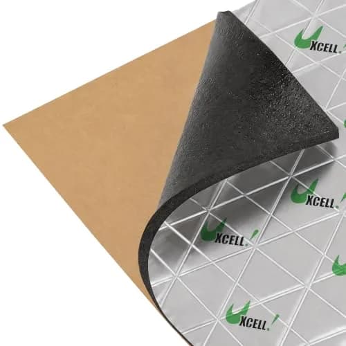 uxcell 10mm Sound Deadening Mat 21.5sqft | Aluminum Foil Foam Car Fender Engine Heat Insulation thumbnail 1