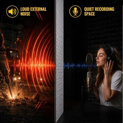 uxcell 10mm Sound Deadening Mat 21.5sqft | Aluminum Foil Foam Car Fender Engine Heat Insulation thumbnail 6