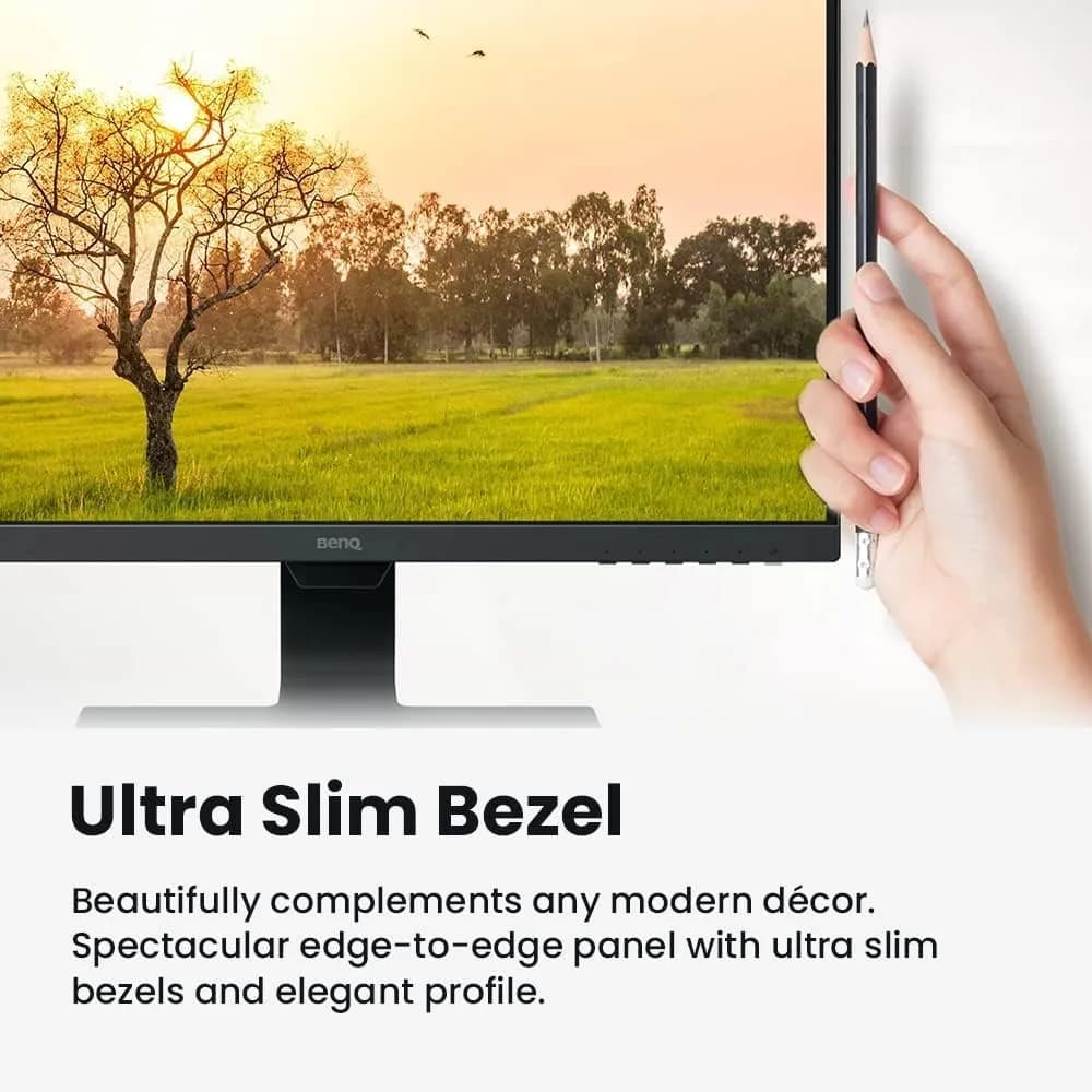 BenQ GW2780 Computer Monitor 27" FHD IPS | Eye-Care Tech | Low Blue Light | Anti-Glare | Adaptive Brightness thumbnail 5