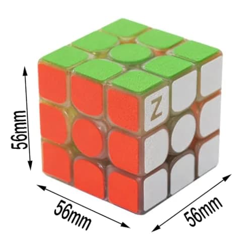 TANCH Fluorescent Speed Cube 3x3 Glow in the Dark | Eco-Friendly, Educational Puzzle for Kids & Adults thumbnail 4