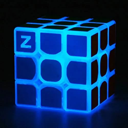 TANCH Fluorescent Speed Cube 3x3 Glow in the Dark | Eco-Friendly, Educational Puzzle for Kids & Adults thumbnail 2