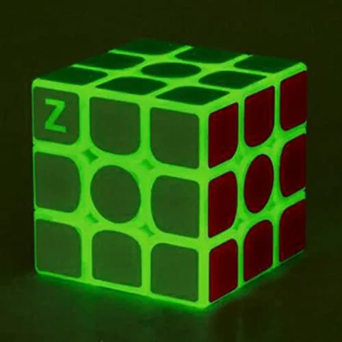 TANCH Fluorescent Speed Cube 3x3 Glow in the Dark | Eco-Friendly, Educational Puzzle for Kids & Adults thumbnail 3