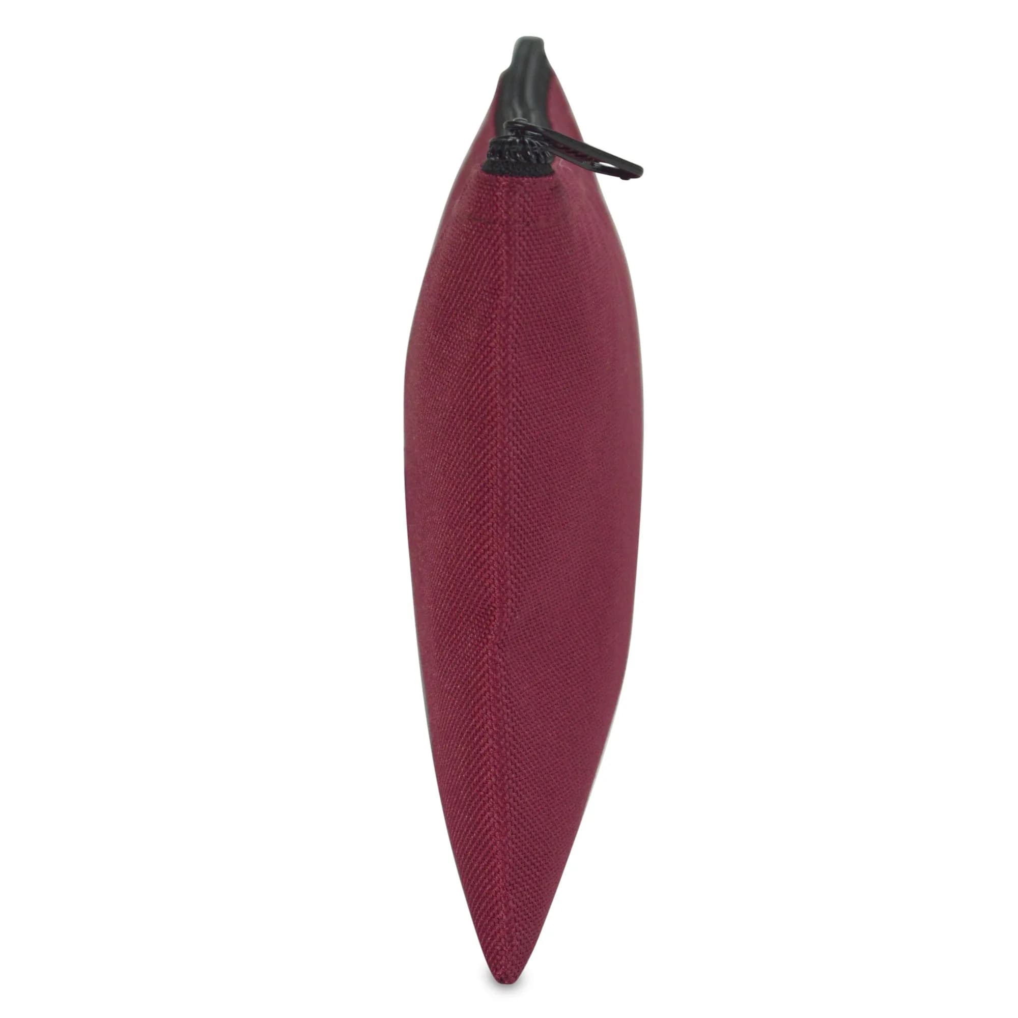 DALIX Bank Bags Money Pouch Security Deposit Utility Zipper Coin Bag Maroon 2 Pack | Durable Polyester for Cash & Documents - view 3