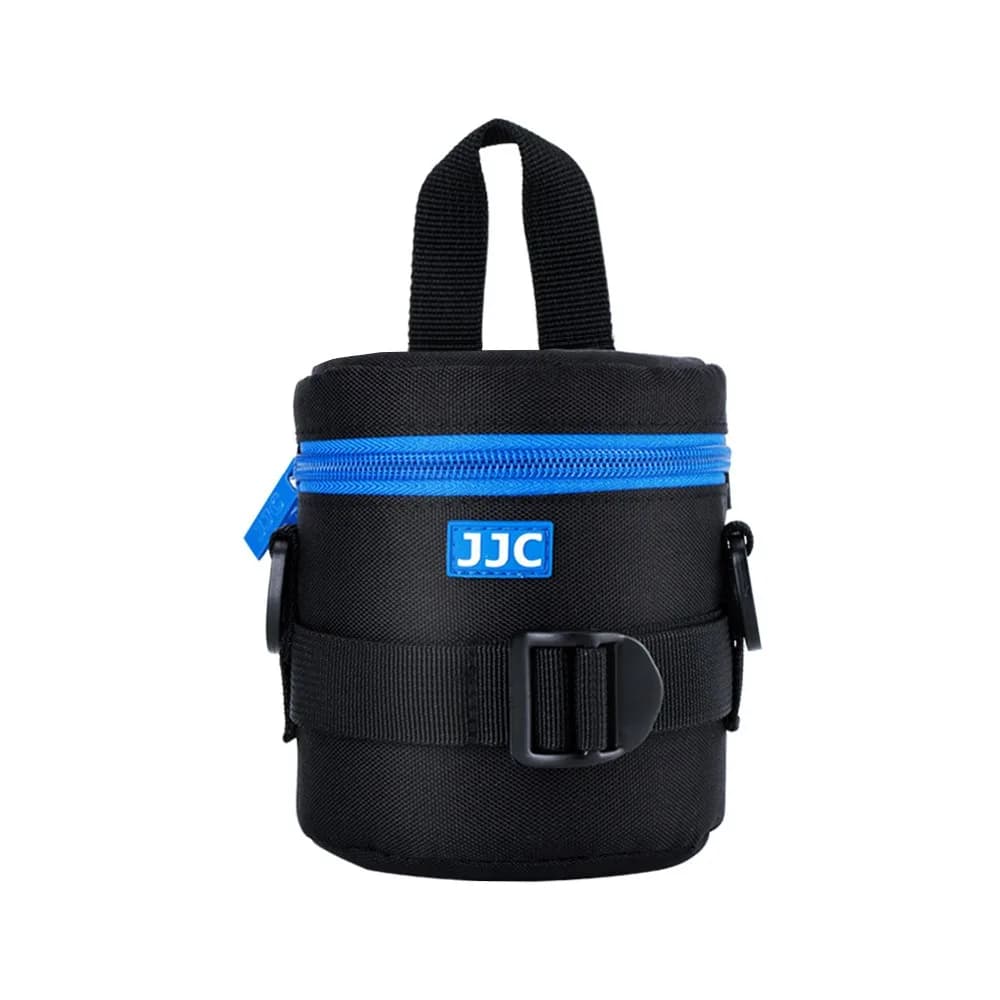 JJC Deluxe Lens Case Pouch Bag for Camera Lens Below 2.95" x 3.93" | Heavy-Duty Polyester Shock Absorber