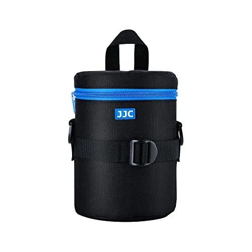 JJC Deluxe Lens Case Pouch Bag for Camera Lens Below 3.9" x 6.5" | Heavy-duty Shock Absorption thumbnail 1