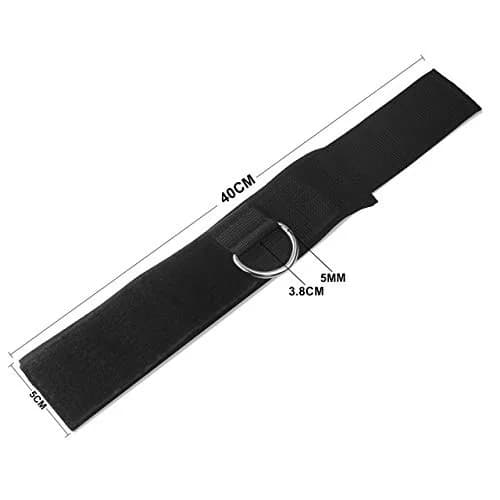 HYVAWO Ankle Straps Neoprene Padded 2 Pack | Exercise & Rehab Straps for Cable Machines thumbnail 6