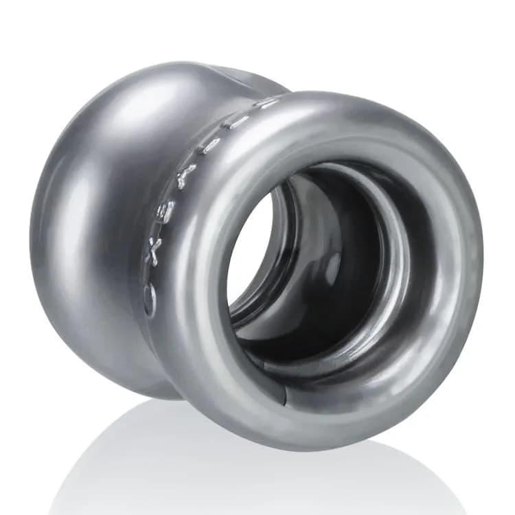 Oxballs Squeeze Ball Stretcher – Thick Blubbery FLEXtpr Ring for Heavy Low-Hangers, All-Day Wear, Steel thumbnail 5
