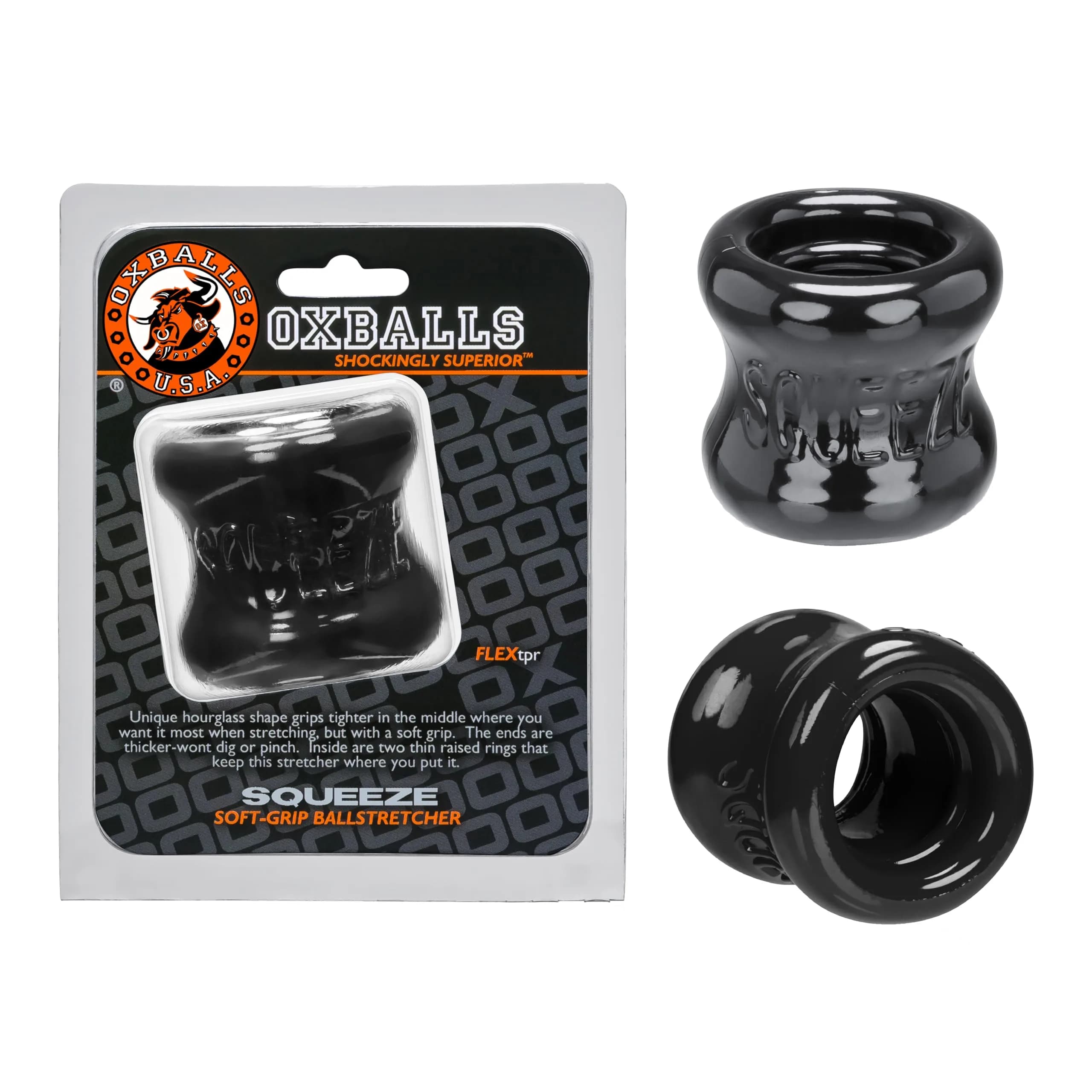 Oxballs Squeeze Ballstretcher 2in | Enhances Stretch & Stamina