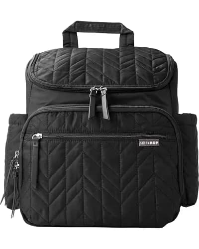 Skip Hop Forma Diaper Bag Backpack 15.5x9x15 Inch | Multi-Function Baby Travel Bag with Changing Pad & Stroller Attachment thumbnail 1