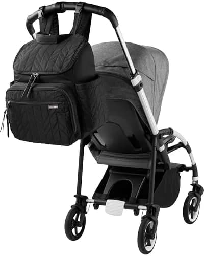 Skip Hop Forma Diaper Bag Backpack 15.5x9x15 Inch | Multi-Function Baby Travel Bag with Changing Pad & Stroller Attachment thumbnail 6