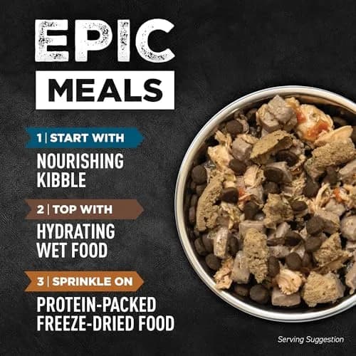 ORIJEN WHOLEPREY Freeze Dried Dog Treats Original Recipe 1.5oz | High Protein, Nutrient-Rich, USA Made thumbnail 5