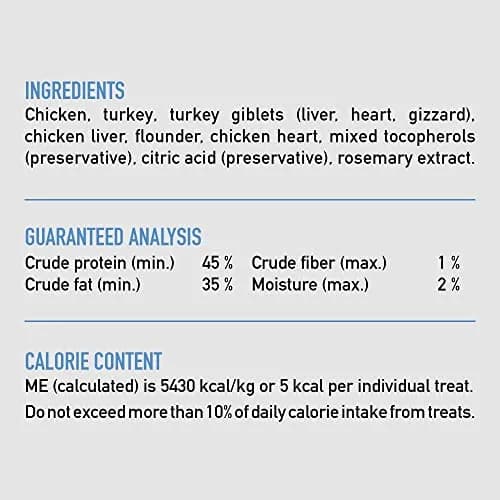 ORIJEN WHOLEPREY Freeze Dried Dog Treats Original Recipe 1.5oz | High Protein, Nutrient-Rich, USA Made thumbnail 6