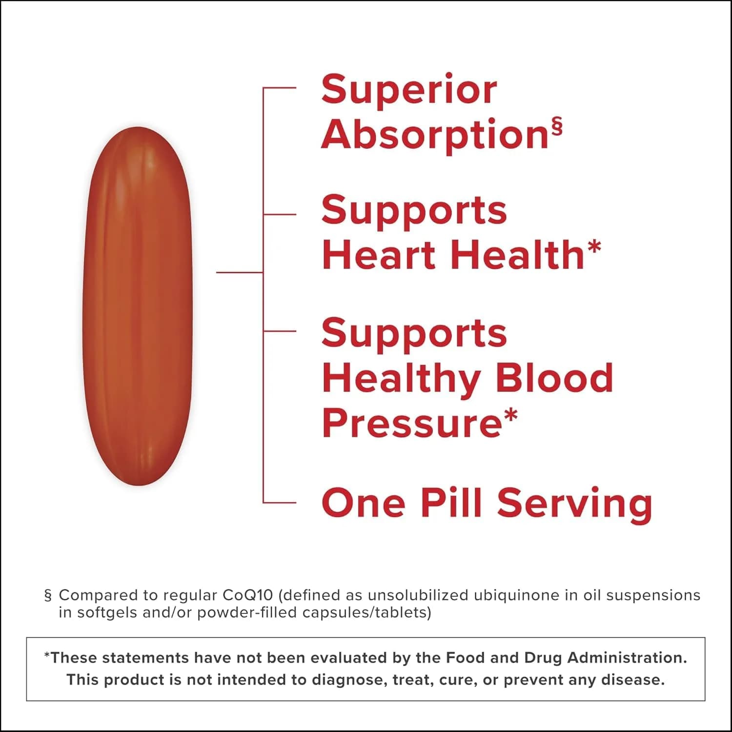 Qunol Mega Ubiquinol CoQ10 100mg Softgels, 240 Count | Superior Absorption for Heart Health - view 4