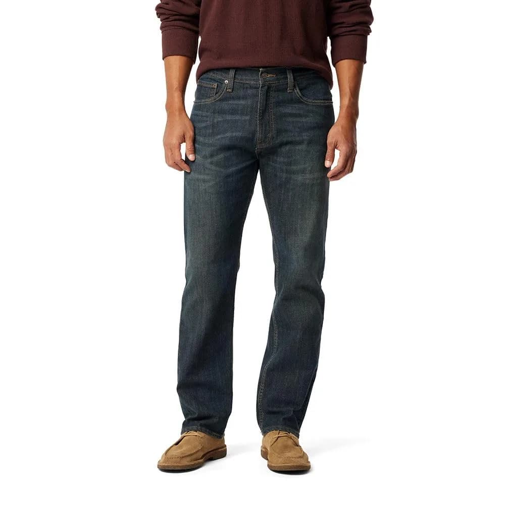 Levi Strauss Signature Gold Men's Regular Fit Flex Jeans 30x32 (76cm x 81cm) | Comfort Stretch Denim for All-Day Wear — Westwood (Non-stretch)