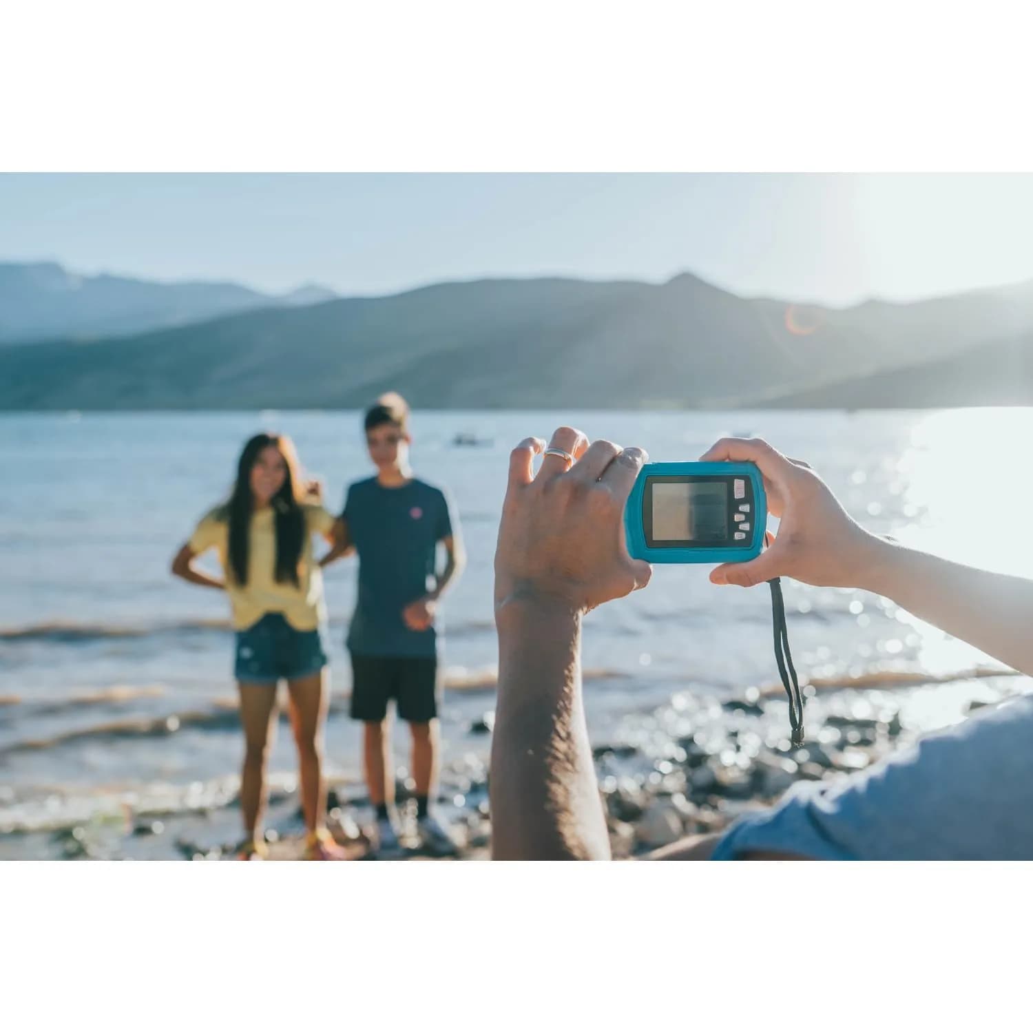 Polaroid IS048 Waterproof Action Camera Teal 16MP HD Video | 10ft Submersible, 2.4" Screen, Digital Zoom - view 5