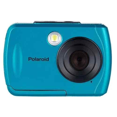 Polaroid IS048 Waterproof Action Camera Teal 16MP HD Video | 10ft Submersible, 2.4" Screen, Digital Zoom thumbnail 1