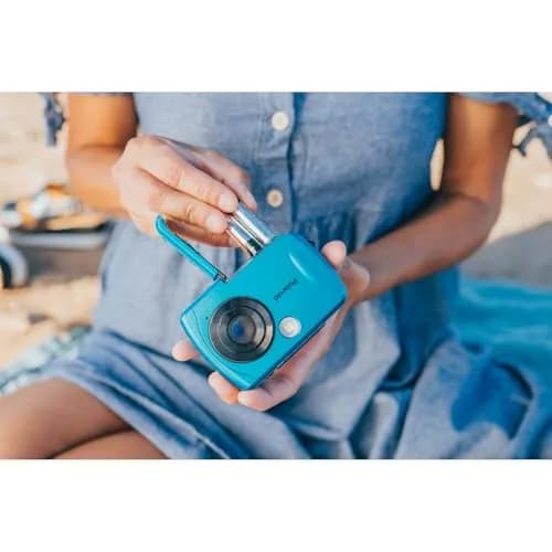 Polaroid IS048 Waterproof Action Camera Teal 16MP HD Video | 10ft Submersible, 2.4" Screen, Digital Zoom thumbnail 8