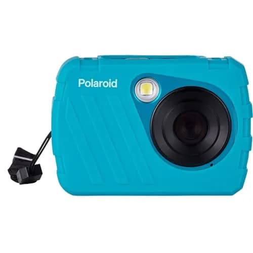 Polaroid IS048 Waterproof Action Camera Teal 16MP HD Video | 10ft Submersible, 2.4" Screen, Digital Zoom thumbnail 2
