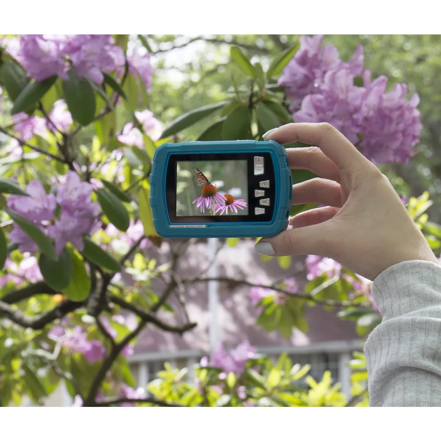 Polaroid IS048 Waterproof Action Camera Teal 16MP HD Video | 10ft Submersible, 2.4" Screen, Digital Zoom - view 4