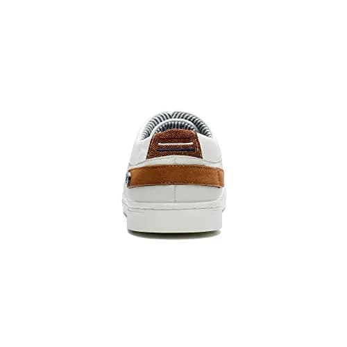 Bruno Marc Men's Fashion Sneakers White 27.5 cm (US 7.5) | Classic Lace-Up Style for Everyday Wear thumbnail 6