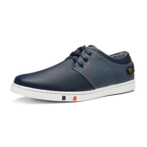 Bruno Marc Men's Fashion Sneakers Navy 6.5 | Classic Casual Comfort with Style thumbnail 1