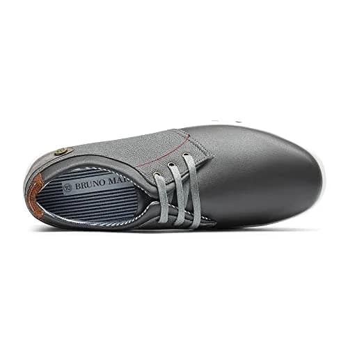 Bruno Marc Men's Fashion Sneakers Grey 25cm (9.7in) | Classic Style & Comfort thumbnail 6