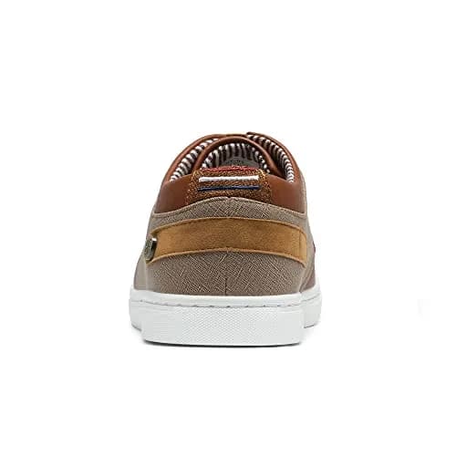 Bruno Marc Men's Fashion Sneakers Tan US 8 (26.0 cm) | Classic Oxford Style Lace-Up Comfort thumbnail 9