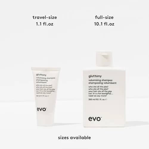 EVO Gluttony Volumizing Shampoo for Fine Hair & All Hair Types, 300ml (10.1 Fl Oz) | Builds Body & Texture thumbnail 4