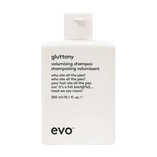 EVO Gluttony Volumizing Shampoo for Fine Hair & All Hair Types, 300ml (10.1 Fl Oz) | Builds Body & Texture thumbnail 1